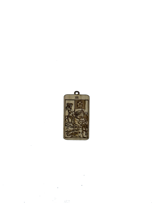 Death Tarot Card Necklace